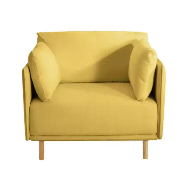 Poltrona Accent 39: Cuscini Morbidi, Braccioli Eleganti, Gambe in Legno - Accogliente per Soggiorno, Camera da Letto, Ufficio