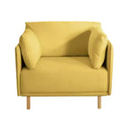 Poltrona Accent 39: Cuscini Morbidi, Braccioli Eleganti, Gambe in Legno - Accogliente per Soggiorno, Camera da Letto, Ufficio