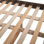 Letto a castello in legno Full Over Full con letto estraibile singolo