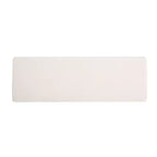 Contenitore panca moderna Linfield con rivestimento in tessuto Bouclé