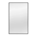 HomeRoots 51 Black Metal Framed Full Length Mirror