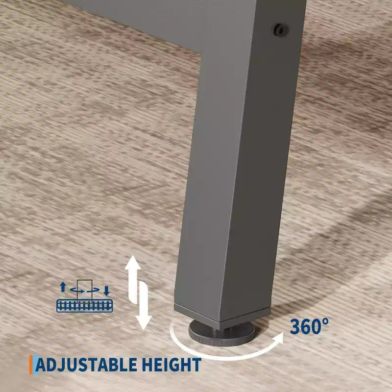 Tavolo da pranzo industriale per 4-6 persone, tavolo da cucina lungo 160 cm in legno con robusta struttura in metallo e finitura marrone rustico - Posti a sedere per 4 rettangolari
