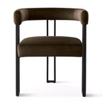 Set tavolo da pranzo allungabile da 47-83" per 8 persone, tavolo nero e 8 poltrone in velluto con eleganti gambe in metallo, ideale per riunioni