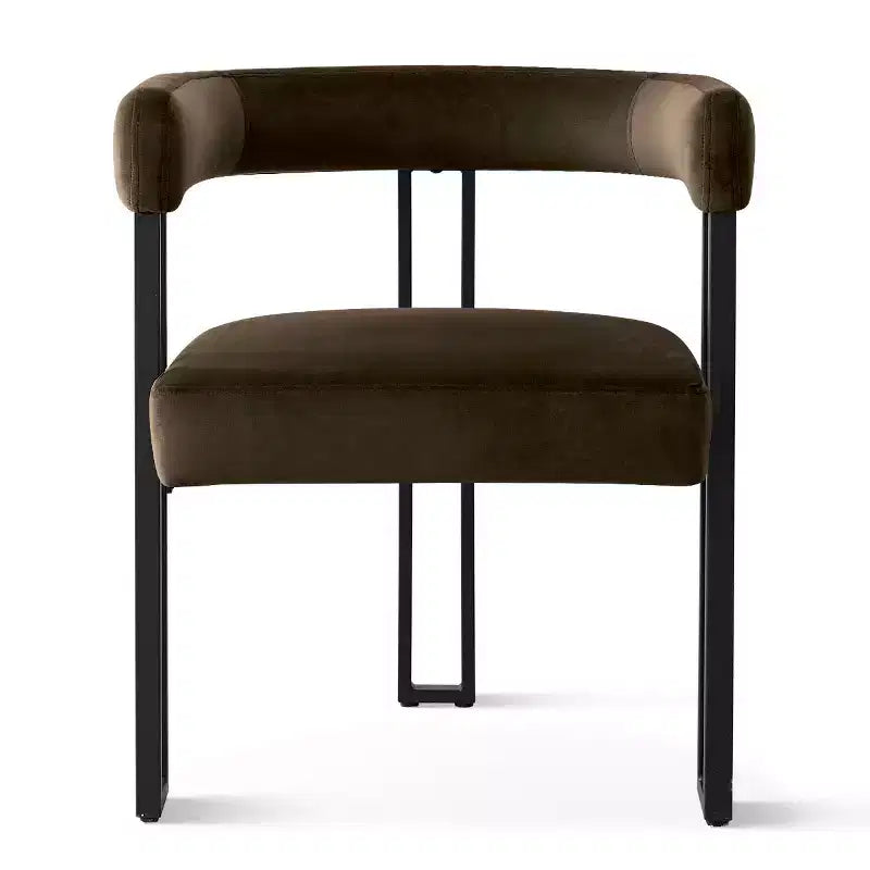 Set tavolo da pranzo allungabile da 47-83" per 8 persone, tavolo nero e 8 poltrone in velluto con eleganti gambe in metallo, ideale per riunioni