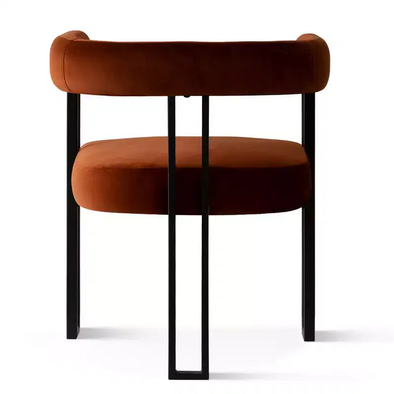 Set tavolo da pranzo allungabile da 47-83" per 8 persone, tavolo nero e 8 poltrone in velluto con eleganti gambe in metallo, ideale per riunioni