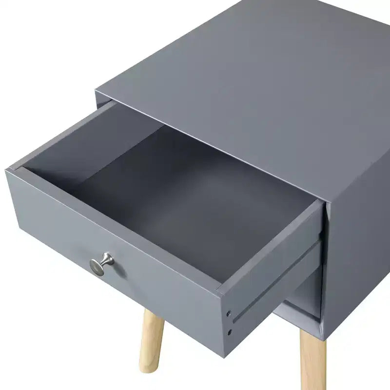 Comodino Elvion moderno a due cassetti