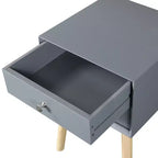 Comodino Elvion moderno a due cassetti