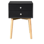 Comodino Elvion moderno a due cassetti