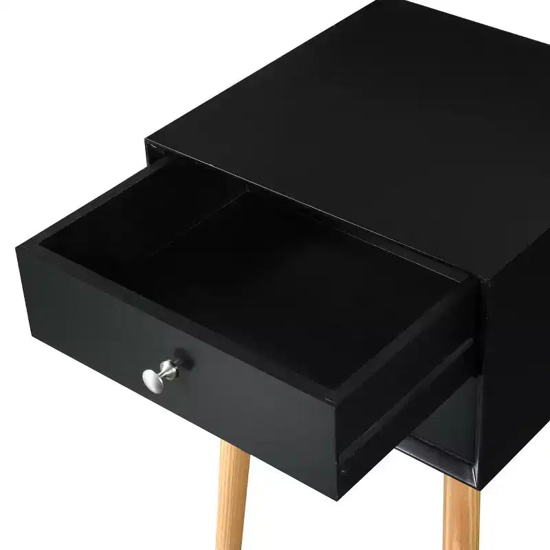 Comodino Elvion moderno a due cassetti