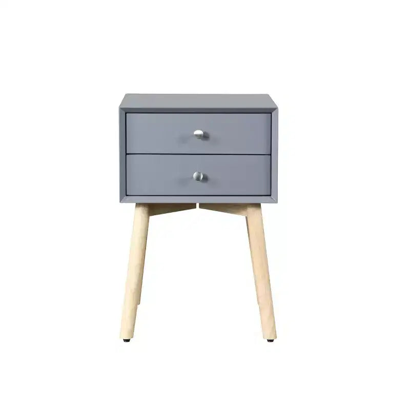 Comodino Elvion moderno a due cassetti