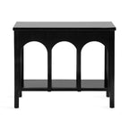 Consolle Ulla, 36x13x30, Nera