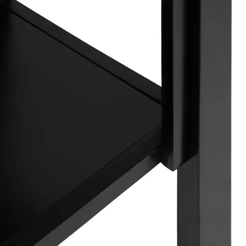 Consolle Ulla, 36x13x30, Nera