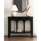 Consolle Ulla, 36x13x30, Nera