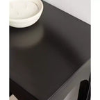 Consolle Ulla, 36x13x30, Nera