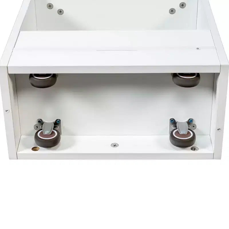 Scaffale portaoggetti estraibile multifunzionale a 7 livelli, 71 cm, scaffale aperto su un lato, organizer per cucina, soggiorno e spazi stretti, bianco