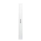 Scaffale portaoggetti estraibile multifunzionale a 7 livelli, 71 cm, scaffale aperto su un lato, organizer per cucina, soggiorno e spazi stretti, bianco