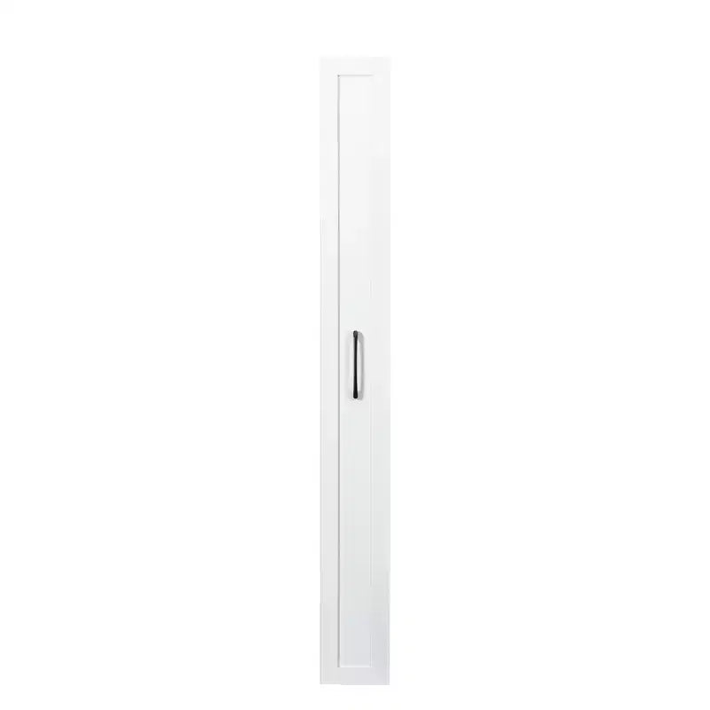 Scaffale portaoggetti estraibile multifunzionale a 7 livelli, 71 cm, scaffale aperto su un lato, organizer per cucina, soggiorno e spazi stretti, bianco