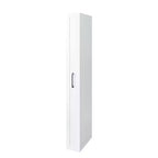 Scaffale portaoggetti estraibile multifunzionale a 7 livelli, 71 cm, scaffale aperto su un lato, organizer per cucina, soggiorno e spazi stretti, bianco