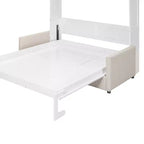 Letto a scomparsa matrimoniale moderno con cuscino