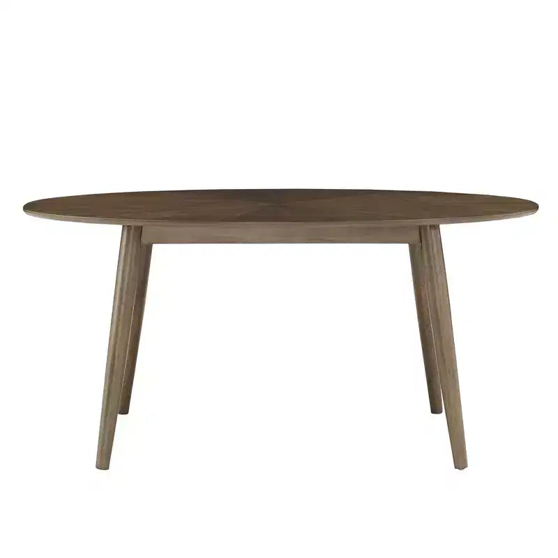 Jonas 63 Tavolo da Pranzo Ovale Mid-Century in Noce - Noce