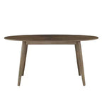 Jonas 63 Tavolo da Pranzo Ovale Mid-Century in Noce - Noce