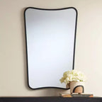 Set di 2 specchi da parete Secondo Black Metal 22 x 34